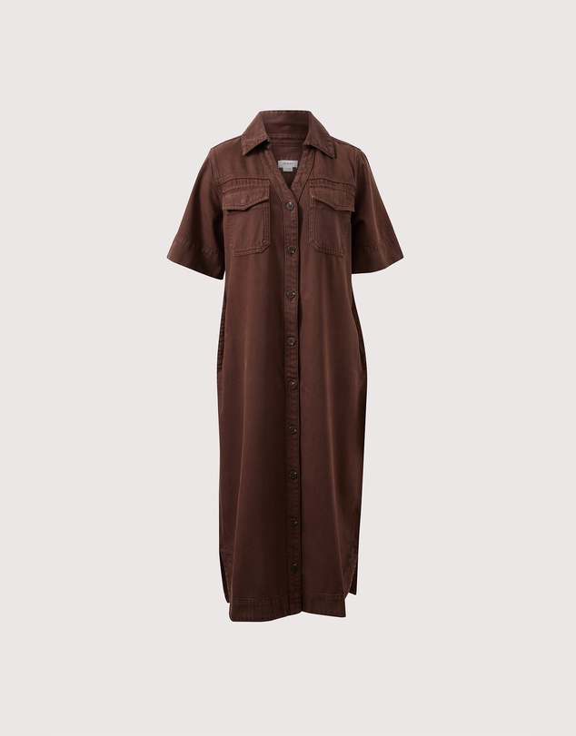 Ceres Life - Sloane Short Sleeve Midi Dress
