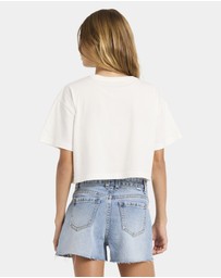Billabong - Girls 6 to 16 Say My Name Oversized T-Shirt