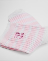 Country Road - Rib Quarter Crew Sock