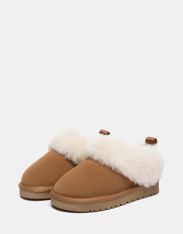 EVERAU - Australian Shepherd Ugg Glacial Kids Cow Suede Upper UGG Boots