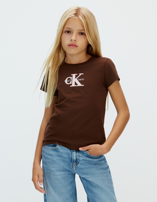 Calvin Klein Jeans - Girls Slim Logo T-Shirt