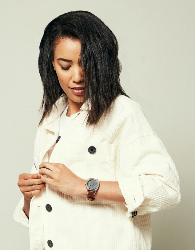 Nixon - Time Teller Leather Watch