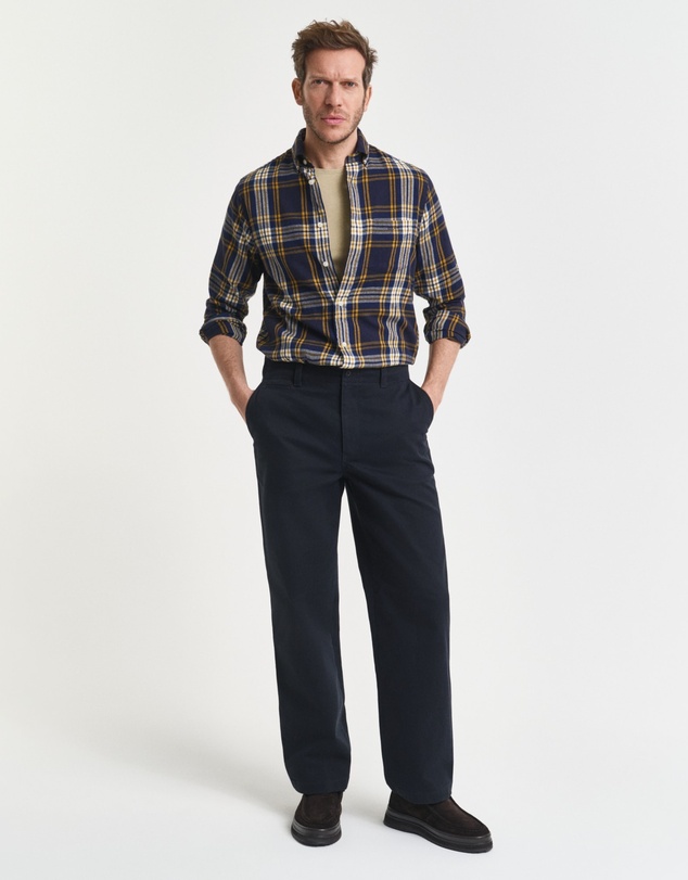 Gant - Regular Fit Windblown Flannel Check Shirt