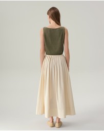 IDA+S - Sunny Cotton Midi Skirt