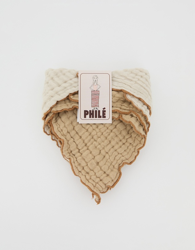 Phile - Cotton Bib - Double Pack
