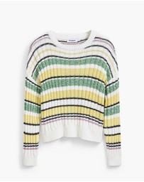 Desigual - Striped color sweater