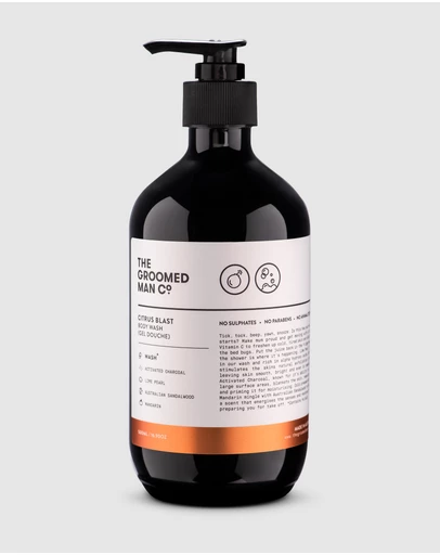 The Groomed Man Co - Citrus Blast Body Wash