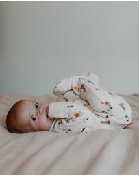 Purebaby - Quilted Growsuit -Kids-Babies