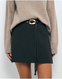 AERE - Alyce Tailored Mini Skirt