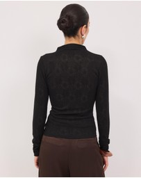 Calli - Lilly Textured Jersey Top