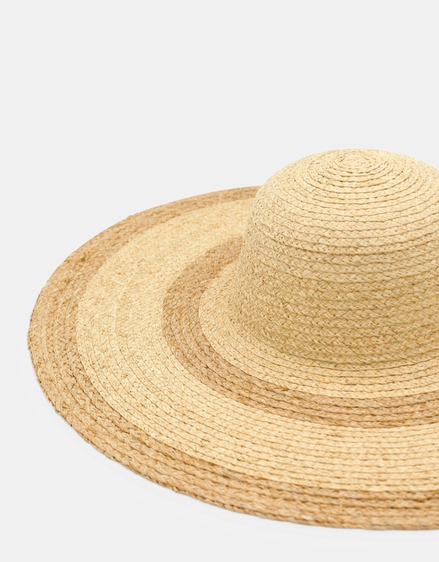 Morgan & Taylor - Gianna Floppy Hat in Beige
