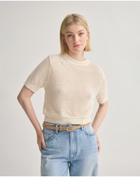 Oxford - Luna Cotton Knit Top
