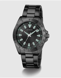 GUESS - GUESS Men's Black Analogue Watch
