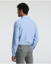 Calibre - Fluid Stripe Shirt Pale Blue