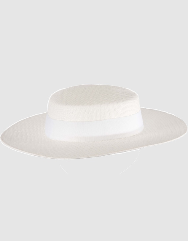 Max Alexander - White Boater Hat