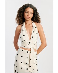 Bardot - Phoebe Satin Midi Skirt