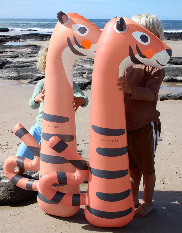Sunnylife - 2-Pack Tino the Tiger Inflatable Noodle - Kids