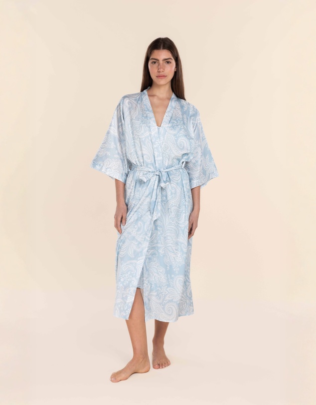 Gingerlilly - Annie Cotton Sateen Robe