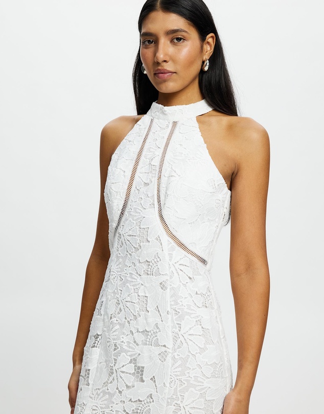 Romance by Honey and Beau - Brittany High Neck Maxi