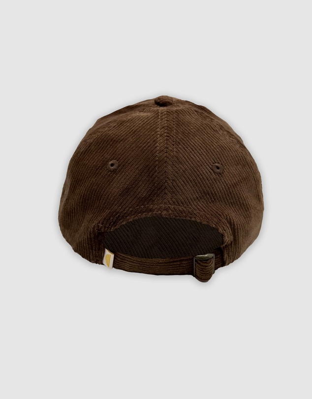 Banabae - Rad Teacher Cord Baseball Cap - Choc