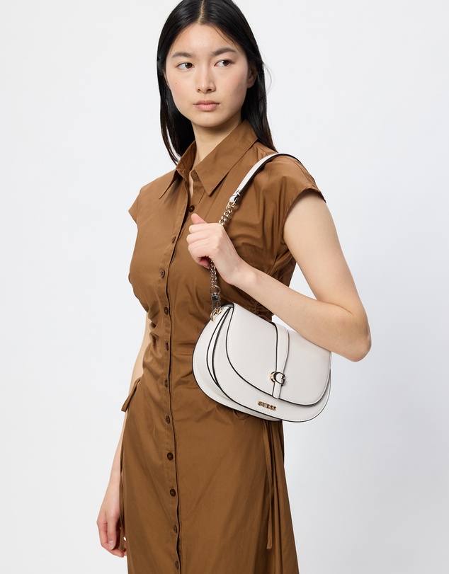 GUESS - Carrie Flap Shoulder Bag