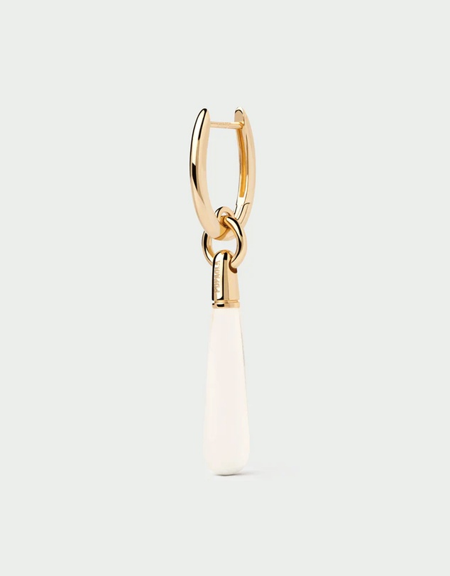 PDPAOLA - Rock Crystal Large Jupiter Single Hoop