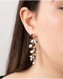 Lovisa - Gold Flower Drop Earrings