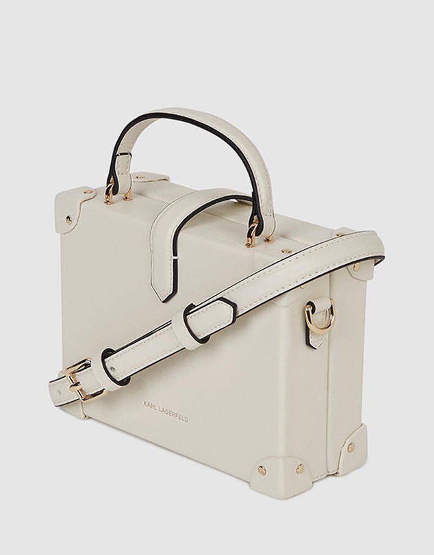 Karl Lagerfeld - K/Autograph Padlock Small Trunk Bag