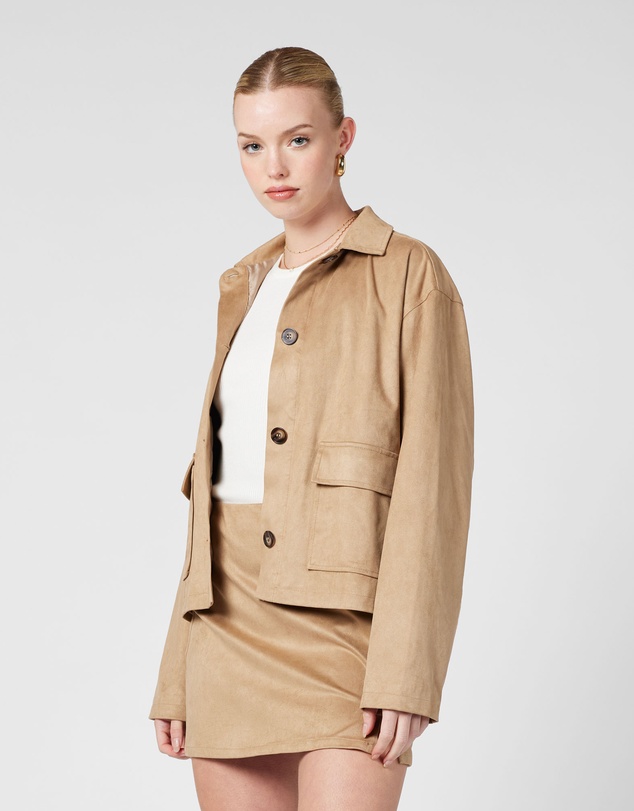 MVN - Faux Suede Jacket