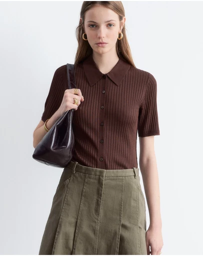 & Other Stories - Rib-Knit Top
