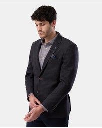 Brooksfield - Tonal Winter Check Blazer