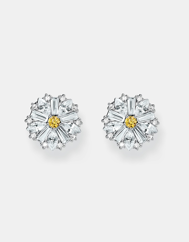 THOMAS SABO - THOMAS SABO Lovely Daisy Large Ear Studs Silver