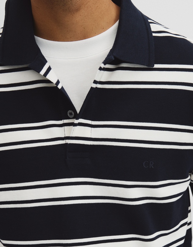 Country Road - Australian Cotton Stripe Pique Polo