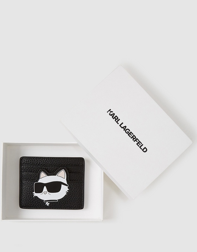 Karl Lagerfeld - Ikon Pebble Choupette Card Holder