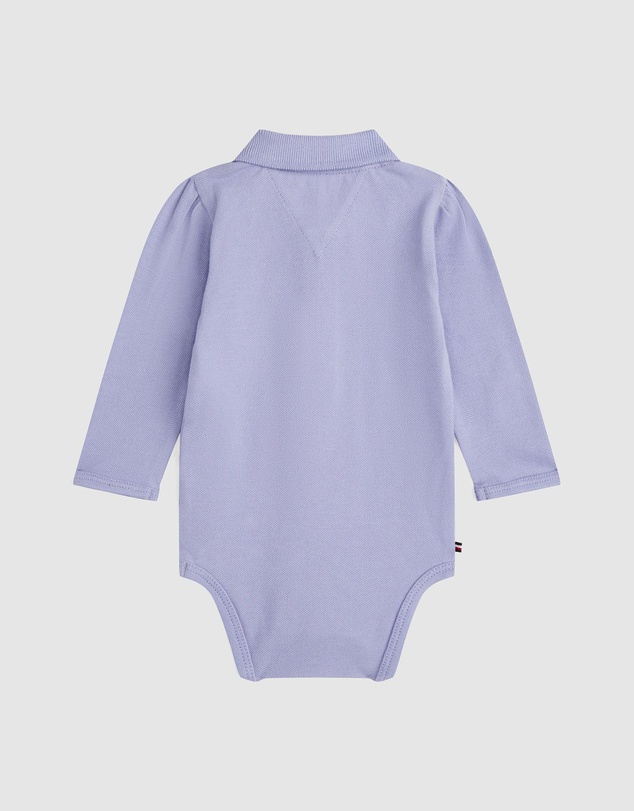 Tommy Hilfiger - Pique Long Sleeve Polo Bodysuit Gift Set - Baby