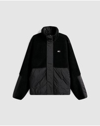 Tommy Jeans - Essential Mix Teddy Jacket