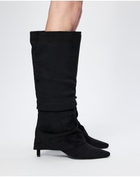 Dazie - Issy Slouchy Heeled Boots