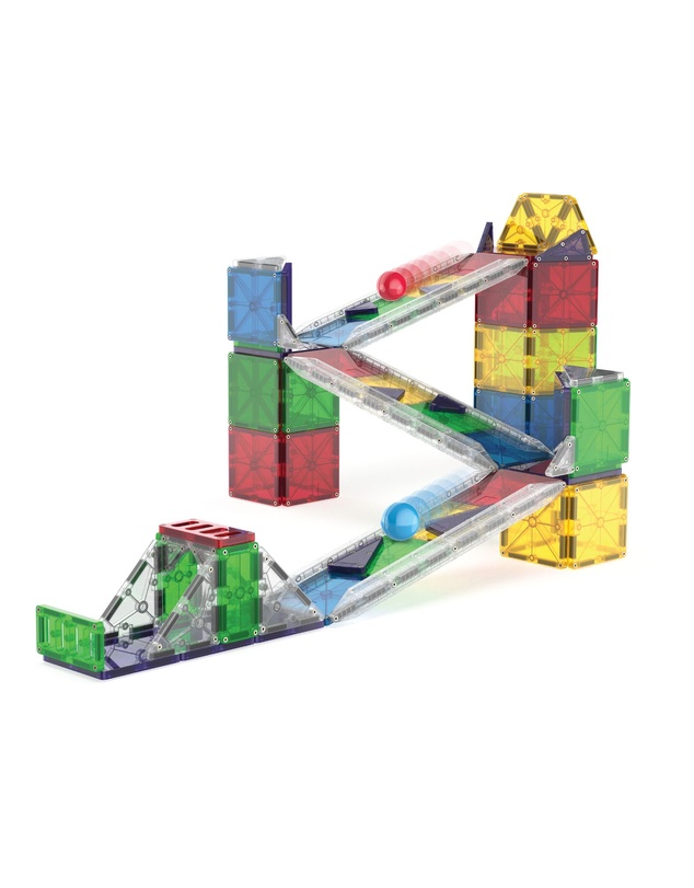 Magna-Tiles - MAGNA-TILES - Rail Racers Deluxe - 90 Piece