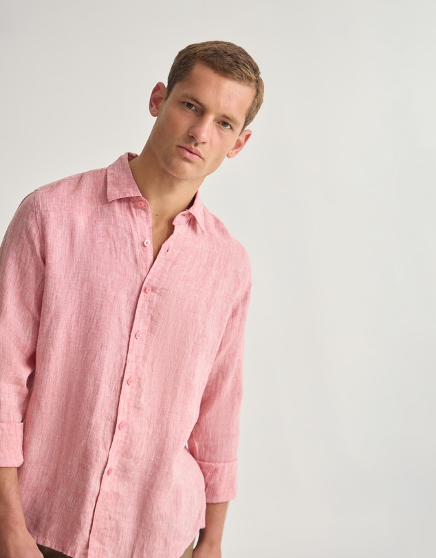 Oxford - Cooper Ls European Linen Shirt