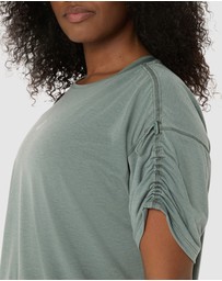 ASICS - Nagino Run Adjustable Short Sleeved Top - Women's