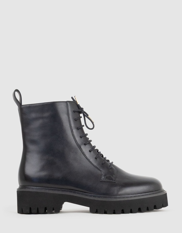 Edward Meller - UTHER Lace Up Boot on Chunky Sole