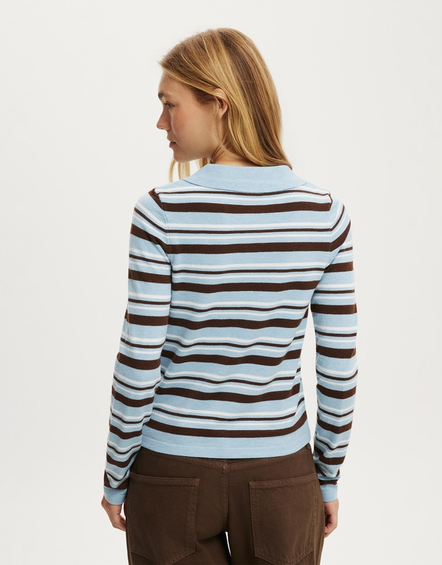 Cotton On - Sara Knit Ls Polo