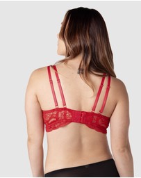 Hotmilk Maternity Lingerie - Heroine Plunge Nursing Bra
