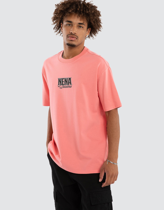 Nena & Pasadena - Fuchsia Box Fit Tee