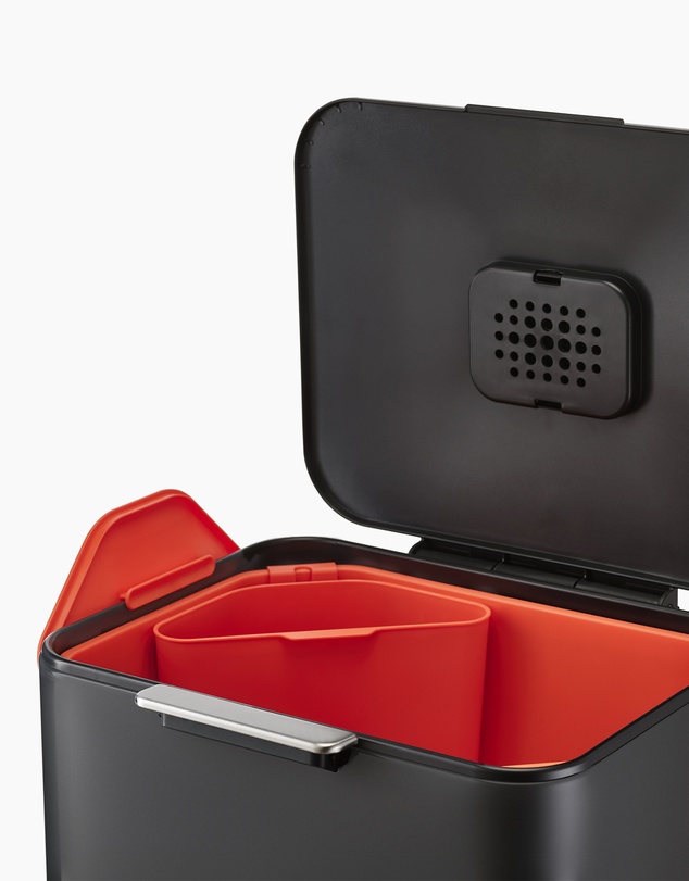 Joseph Joseph - Totem Max 60L Waste Separation & Recycling Unit (Carbon Black)