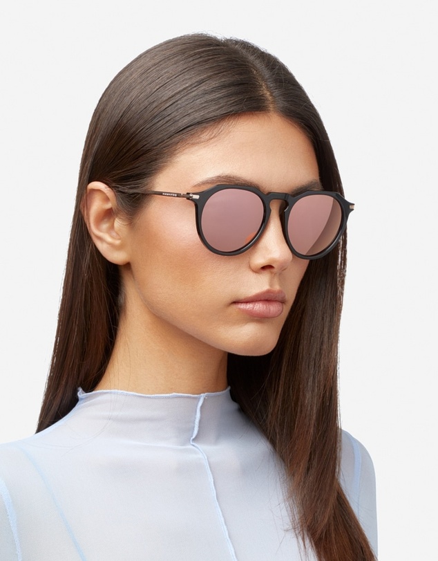 Hawkers Co - HAWKERS Sunglasses for Men and Women - Protection UV400 WARWICK CROSSWALK Model - Round Sunglasses