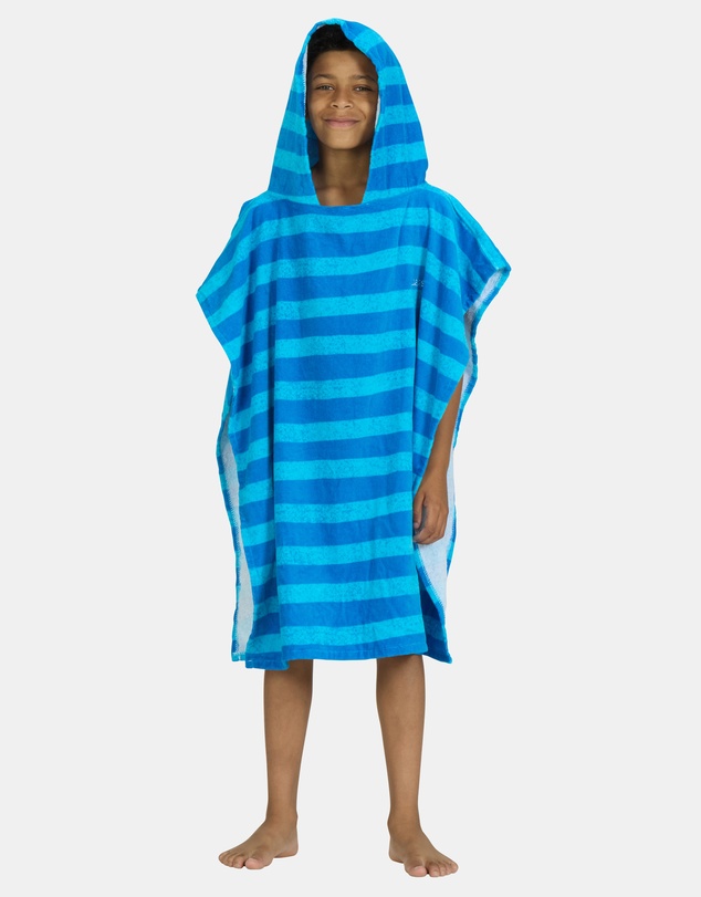 Zoggs - Stripes Poncho Hooded Towel - Kids