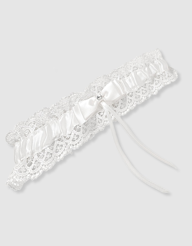 B Free Intimate Apparel - Bridal Garter Vintage Lace