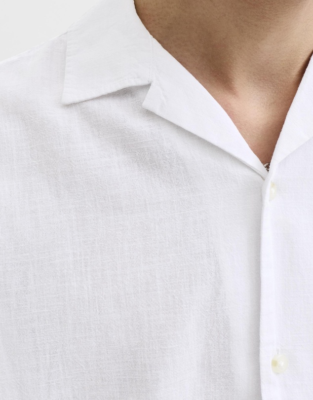 Jack & Jones - JJESummer Linen Blend Resort Shirt SS