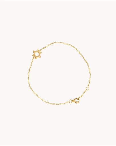 Bianc - Star of David Bracelet